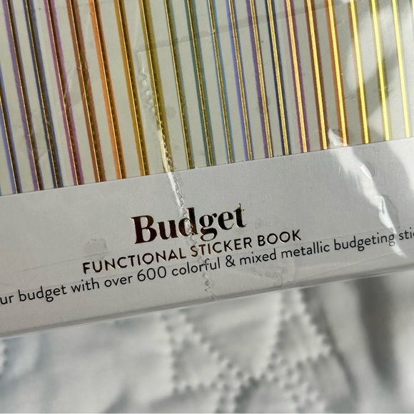 New Erin Condren designer Budget sticker book 5x7.75” with 624 stickers. - Picture 4 of 11